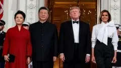 Trump Xi White House visit: Pomp and toasts on day two in DC