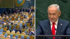 Netanyahu UN speech walkout: Delegates protest in NYC