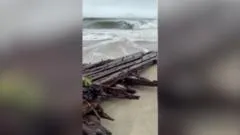 Nantucket shipwreck uncovered after powerful nor'easter storm