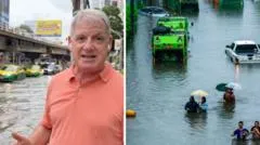 Bangkok flood disaster zone declared after heavy rains hit the capital