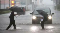 Typhoon Dujuan Japan Battering Coast, 2 Million Under Evacuation