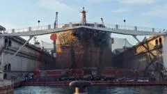 Cargo ship fire in Qingdao kills 25 crew members