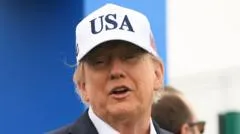 Trump announces end to tariffs on Irish whiskey during Doonbeg visit